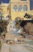 Joaquin Sorolla The Royal Palace in the afternoon USA oil painting artist